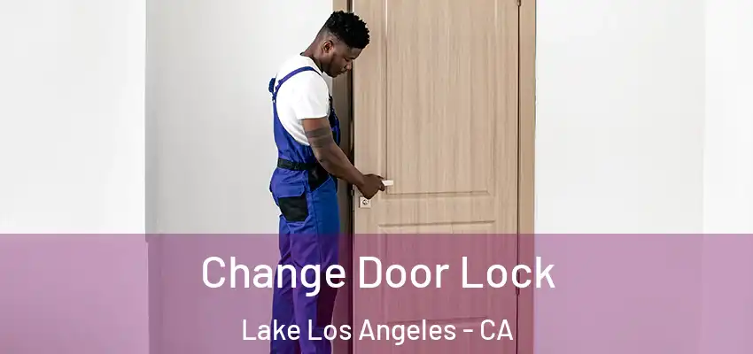  Change Door Lock Lake Los Angeles - CA