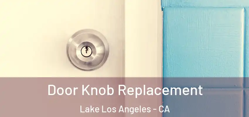 Door Knob Replacement Lake Los Angeles - CA