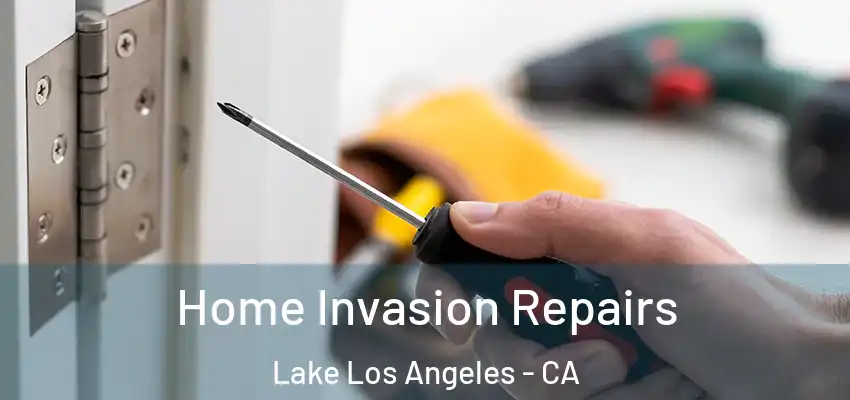 Home Invasion Repairs Lake Los Angeles - CA